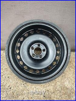 05-11 Mercedes R171 SLK350 Emergency Spare Tire Wheel Donut Space Saver 4.5Bx17