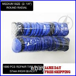 1000 Pcs Medium Size (2-1/4) Round Radial Repair Tire Patches With High Quality