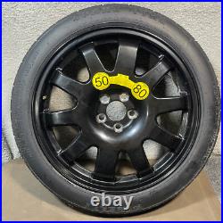 10-15 Jaguar XF X250 Emergency Spare Tire Wheel Rim T135/70R19 9W831007RA OEM