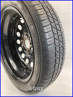 10-17 Terrain Equinox Emergency Spare Tire Rim Wheel Compact Donut T145/70R17 10-17 Terrain Equinox Emergency Spare Tire Rim Wheel Compact Donut T145/70R17