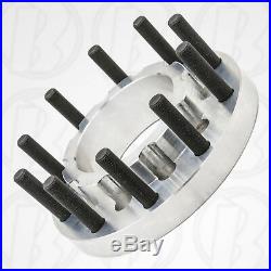 10 Lug Dually 10x225 to 10x285 19.5 to 22.5/24.5 Semi Wheel Adapters 1.5