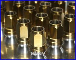 12x1.5 12x1.25 1/2-20 Titanium Wheel Lug Lugs Nut Nuts Floating 60 17 180options