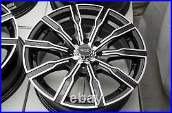 14 Wheels Black Honda Civic Accord Integra Neon Escort Corolla Miata Spark Rims