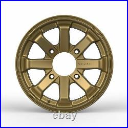 15 TIS UTV 559BZ 15x7 4x156 Satin Bronze Wheel 10mm Rim