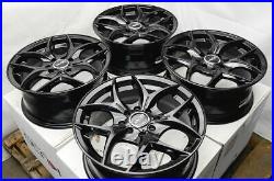 15 Wheels Rims Fit Honda Accord Civic Corolla Miata Lancer Nissan Versa Black