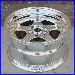 15x9 JNC JNC010 Meister Style 010 4x100/4x114.3 20 Platinum. Wheel Rim set(4)