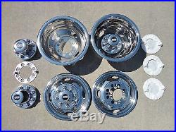16 / 16.5 FORD F350 Dually Wheel Covers BOLT ON