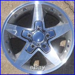 16 Brand New Alloy Wheels & Centers for Chevy S10 & Blazer 2WD Set of 4