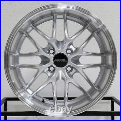 16x8.5 Hyper Silver Wheels ARC AR3 4x100 20 (Set of 4) 73.1