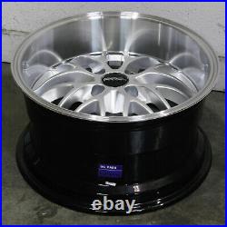 16x8.5 Hyper Silver Wheels ARC AR3 4x100 20 (Set of 4) 73.1