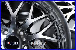 17 Wheels Volkswagen Beetle CC EOS Golf GTI Jetta Passat Rabbit Black Rims 5x112