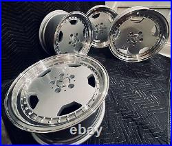 17'' X 8 5x112 AMG AERO 3 MONOBLOCK deep dish wheels set for MERCEDES C E S SL