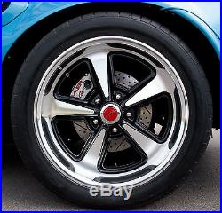 17x8 17x9 18x8 18x9 Pontiac Rally II Cast Wheels SET of 4 + CAPS Fit Chevy Also