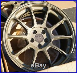 17x9 AodHan AH06 5X100 +35 Bronze Rims Aggressive Fits Wrx Neo Celica Frs (Used)