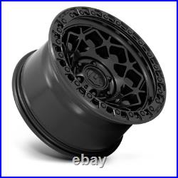 17x9 Fuel 1PC D786 UNIT Matte Black Wheel 6x135 (-12mm)