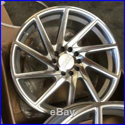 18X8.5 F1R F29 5x112 5x114.3 +45 Silver Rims Fits Accord TSX Jetta Golf 18X8.5 F1R F29 5x112 5x114.3 +45 Silver Rims Fits Accord TSX Jetta Golf