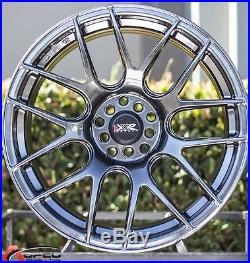 18x8.75 Xxr 530 5x114.3 +33mm Chromium Black Wheel Fit Acura Rsx Dc5 Tsx Tl