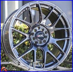 18x8.75 Xxr 530 5x114.3 +33mm Chromium Black Wheel Fit Acura Rsx Dc5 Tsx Tl