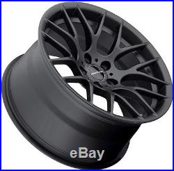 18 Avant Garde M359 Black Concave Wheels Fits Bmw E46 M3 2001 2006 Rims Set 4