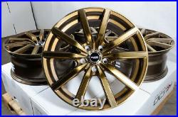 18 Bronze Wheels Rims Fit Hyundai Sonata Infiniti Q45 Lexus IS250 Nissan Altima