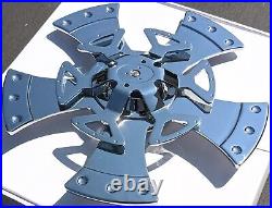 18 Double Chrome Spinners Wheels Rims Fits Any 18 Rims Free Install Kit