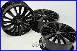 18 INFINITI Q50 Q50s Factory OEM Factory black Original Alloy Wheels Rims 73800