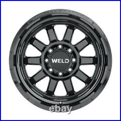 18 WELD Off-Road Stealth 18x9 Gloss Black 8x170 Wheel 0mm Rim