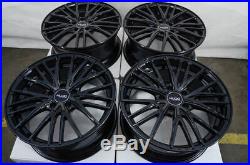18 Wheels Fit Nissan Altima Juke Maxima Sentra Civic Accord Black Rims 5x114.3