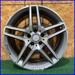 18 x 8.5 Rear OEM Wheel Rim 2014-2017 Mercedes Benz E250 E350 E400 E550