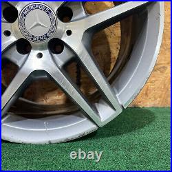 18 x 8.5 Rear OEM Wheel Rim 2014-2017 Mercedes Benz E250 E350 E400 E550