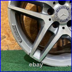 18 x 8.5 Rear OEM Wheel Rim 2014-2017 Mercedes Benz E250 E350 E400 E550