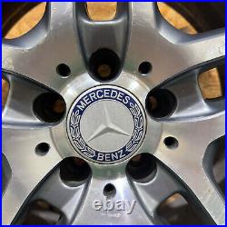 18 x 8.5 Rear OEM Wheel Rim 2014-2017 Mercedes Benz E250 E350 E400 E550