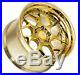18x10.5 Aodhan DS01 Rims 5x114.3 +22 Gold Vaccum Wheels (Set of 4)