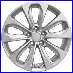 18x7.5 Wheel Fits Hyundai Kia Hyundai Sonata Silver 70804 Rim W1X