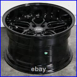 18x8.5/18x9.5 Gloss Black Wheels ESR CS15 5x120 30/35 (Set of 4)