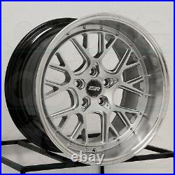 18x8.5/18x9.5 Hyper Silver Wheels ESR CS11 5x120 30/35 (Set of 4)
