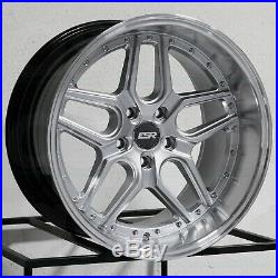 18x8.5/18x9.5 Hyper Silver Wheels ESR CS15 5x120 30/35 (Set of 4)