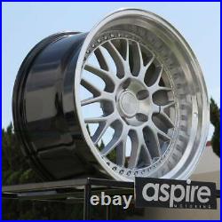 18x8.5/18x9.5 Hyper Silver Wheels ESR SR01 SR1 5x120 30/35 (Set of 4)
