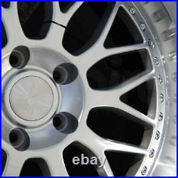 18x8.5/18x9.5 Hyper Silver Wheels ESR SR01 SR1 5x120 30/35 (Set of 4)