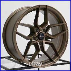 18x8.5 Bronze Wheels Vors LP1 5x114.3 35 (Set of 4) 73.1