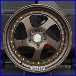 18x8.5 ESR SR2 SR02 5x112 30 Bronze Wheel New set(4)