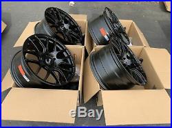 18x8.75 XXR 530 5x120 +33 Black Rims Fits BMW E90 E92 AWD (Used Set)