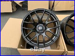 18x8.75 XXR 530 5x120 +33 Black Rims Fits BMW E90 E92 AWD (Used Set)
