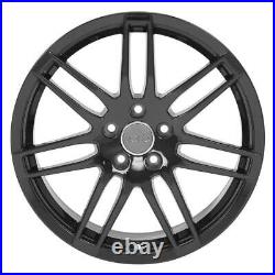 18x8 Black 58845 Wheel Fits Audi Volkswagen A3 Style Rim ET42