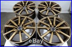 18x8 Bronze Wheels Rims 5x114.3 Ford Escape Subaru Forester Outback Civic Accord