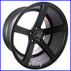 18x8 JNC 026 5x114.3 35 Matte Black Wheel New set(4)