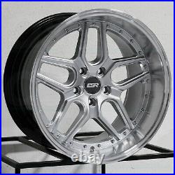 18x9.5/18x10.5 Hyper Silver Wheels ESR CS15 5x114.3 22/22 (Set of 4)
