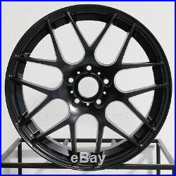 18x9.5 Black Wheels Concave fit P40 5x120 38 (Set of 4)