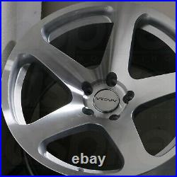 18x9.5 Silver Machined Wheels Vordoven Forme 12 5x114.3 22 (Set of 4) 73.1