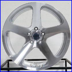 18x9.5 Silver Machined Wheels Vordoven Forme 12 5x114.3 30 (Set of 4) 73.1